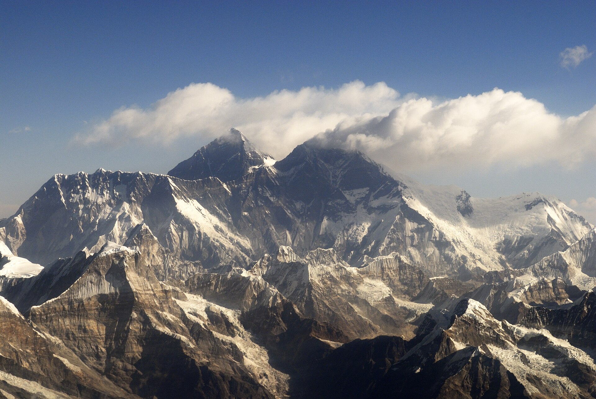 Photo of Mt. Everest by Hans Stieglitz