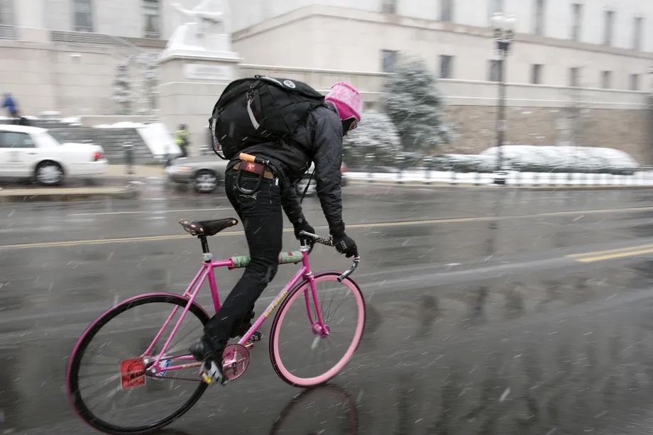 Bike messengers