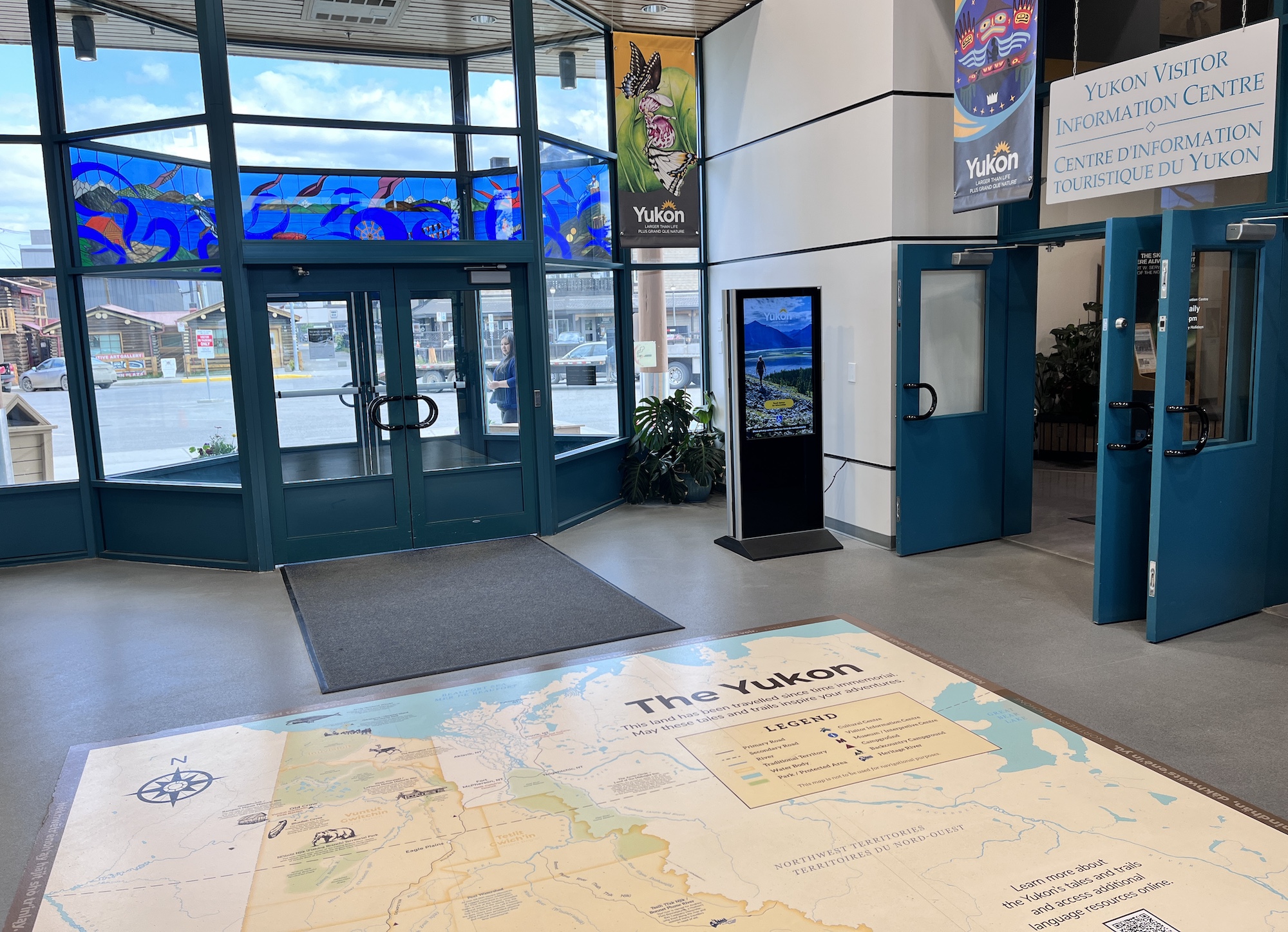 Tourism digital kiosk