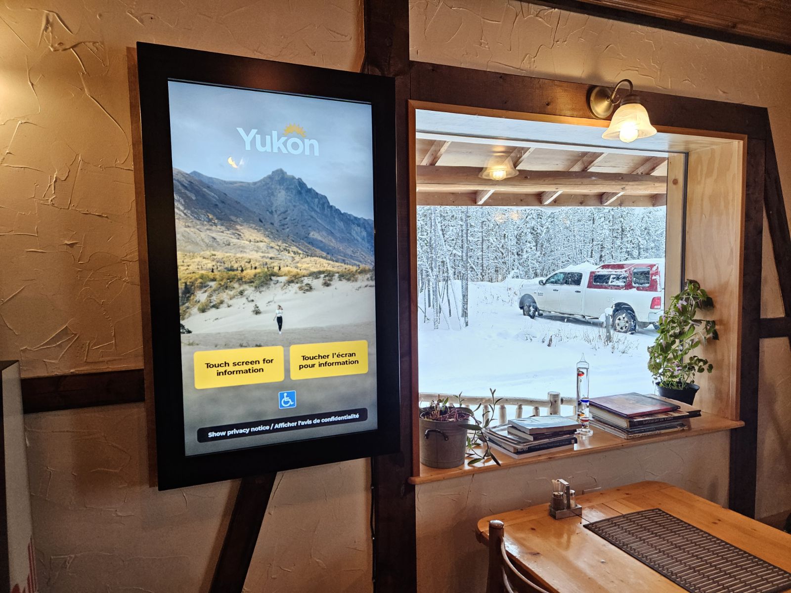 Tourism digital kiosk