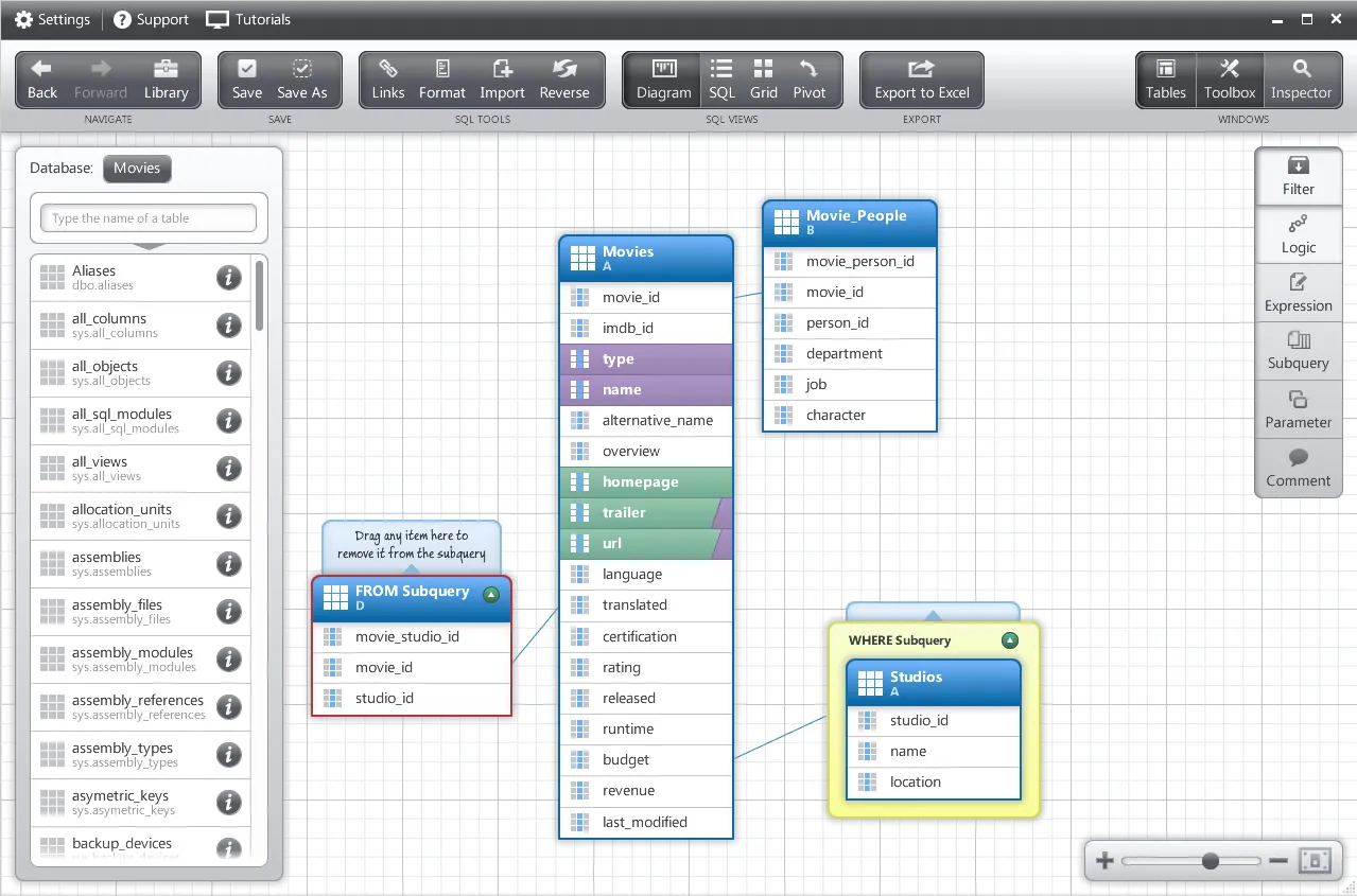 Vqb builder